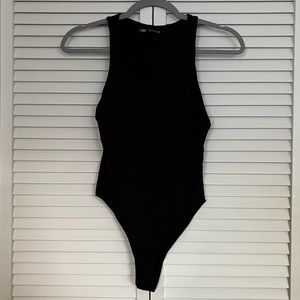 Zara black bodysuit